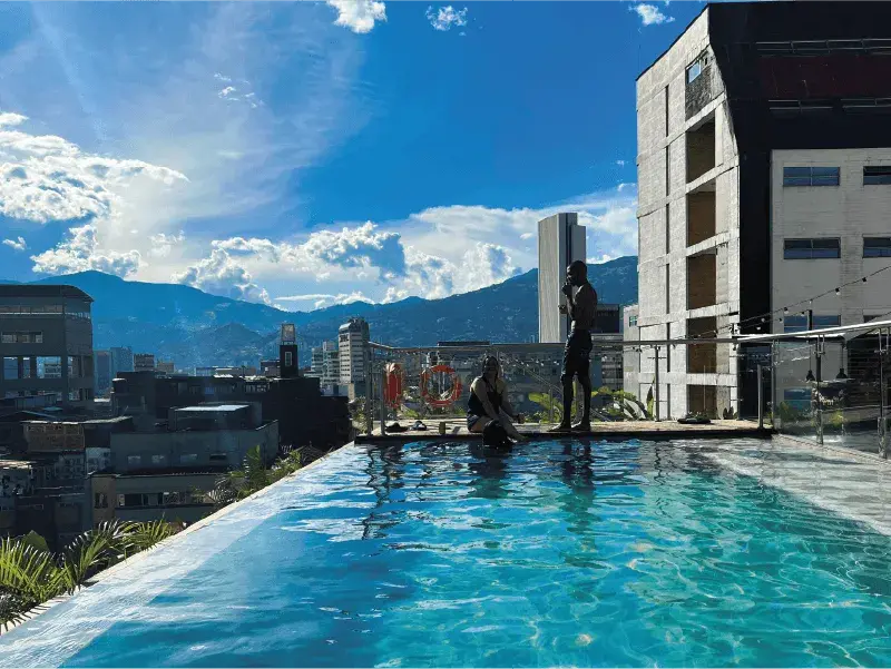 hotel apparments medellin piscina terraz hoteles en medellin Hotel Aparments - Medellín